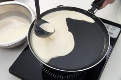 Resipi: Lempeng lembut berkrim Cara menggoreng pancake dalam mentega